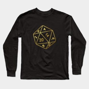 Gold Dice Long Sleeve T-Shirt